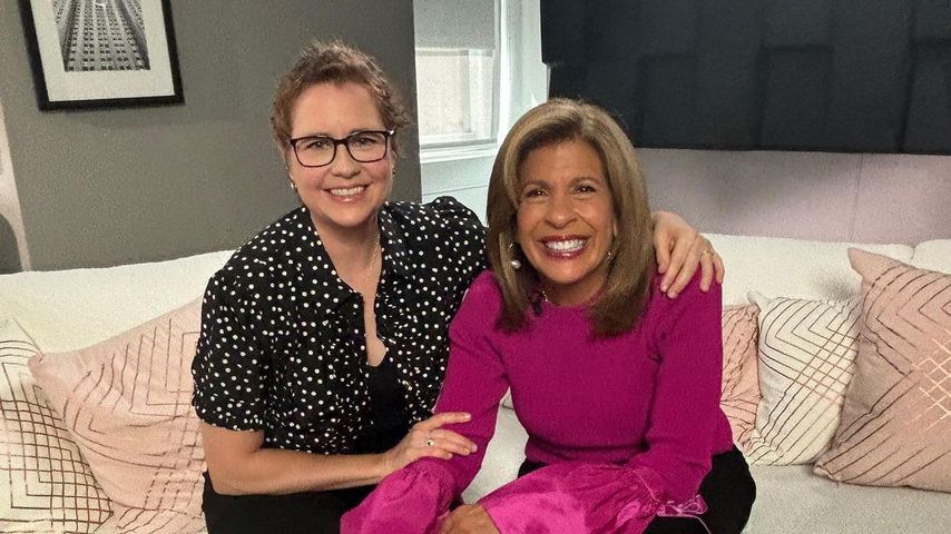 Jenna Fischer und Hoda Kotb bei der "Today"-Show