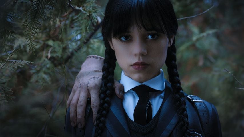 Jenna Ortega in "Wednesday"
