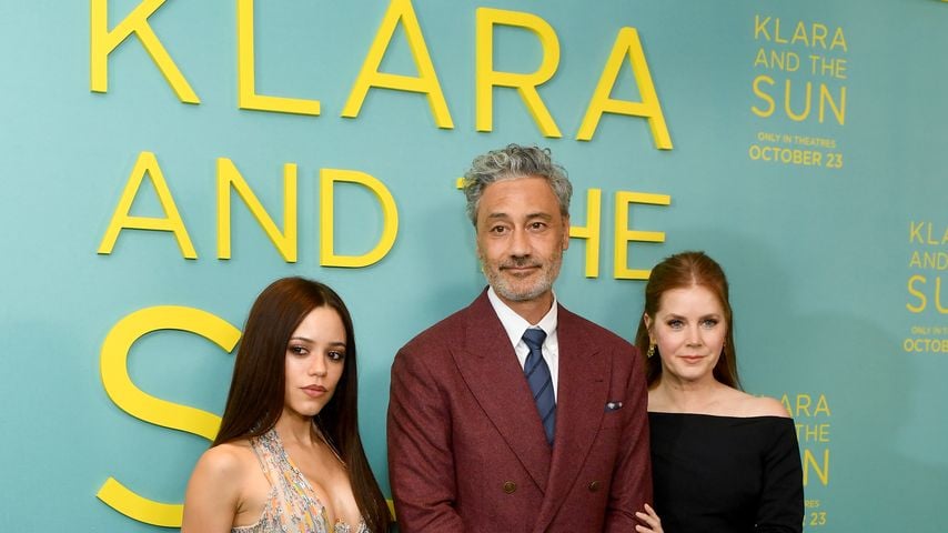 Jenna Ortega, Taika Waititi und Amy Adams bei der New-York-Premiere von "Klara And The Sun" im Crosby Street Hotel