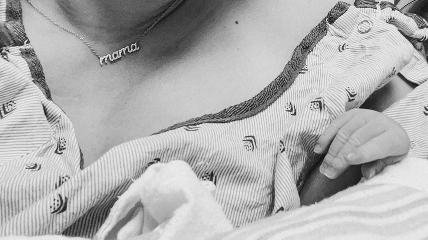 Jenna Ushkowitz und ihr Baby
