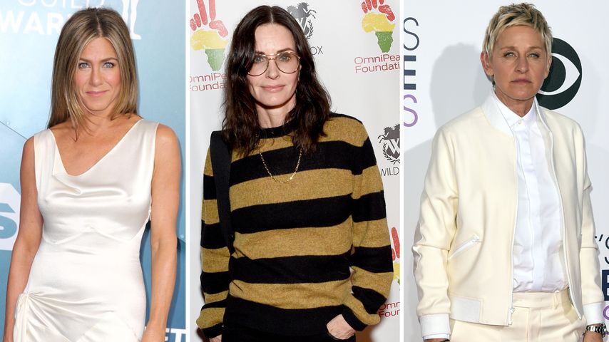 Wie Jennifer Aniston: Courteney Cox weint bei Ellen-Abschied