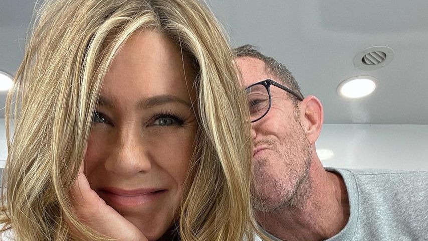 Jennifer Aniston und Hairstylist Chris McMillan, Januar 2021