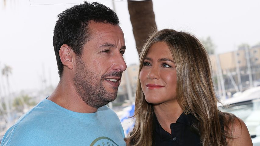 Adam Sandler und Jennifer Aniston im Juni 2019