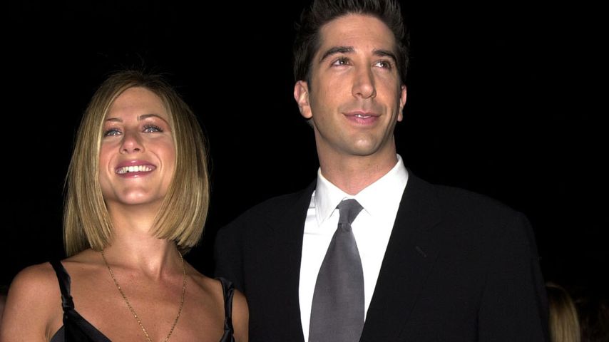 Jennifer Aniston und David Schwimmer bei den People's Choice Awards im Januar 2001