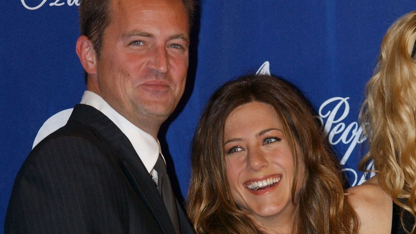 Matthew Perry und Jennifer Aniston im Jahr 2012