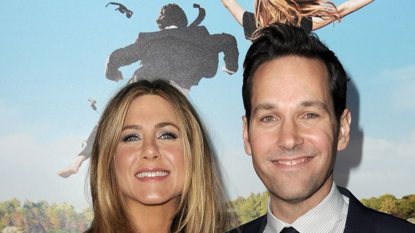 Jennifer Aniston und Paul Rudd, 2012