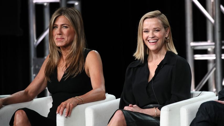 Jennifer Aniston und Reese Witherspoon bei der "The Morning Show"