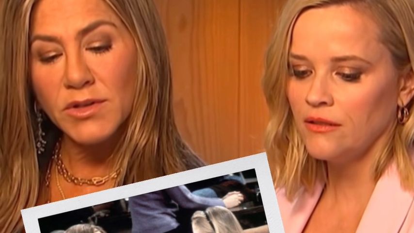 Jennifer Aniston und Reese stellen eine "Friends"-Szene nach