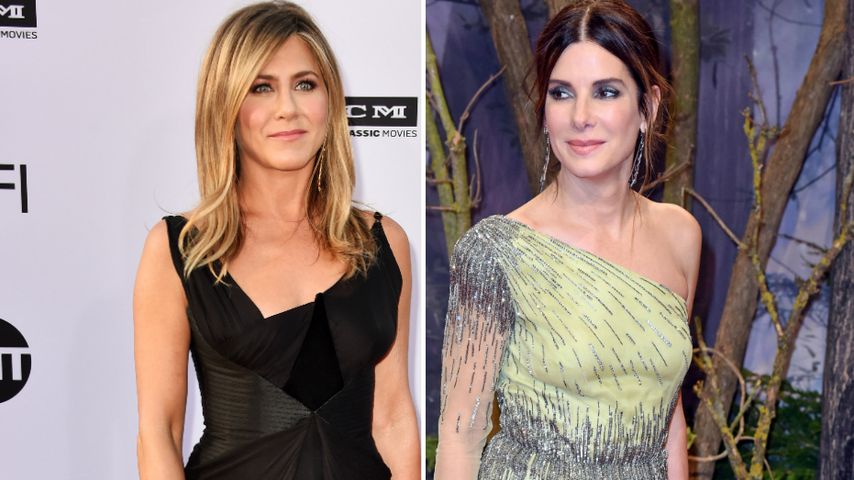 Gewusst? Jennifer Aniston & Sandra Bullock sind Freundinnen!