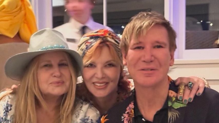 Jennifer Coolidge, Thea Gottschalk und ein gemeinsamer Freund im August 2026