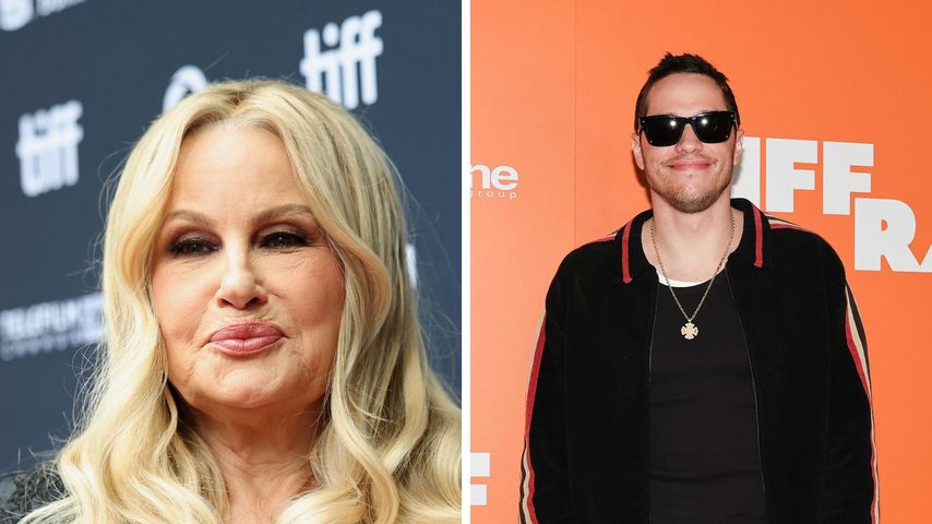 Collage: Jennifer Coolidge und Pete Davidson