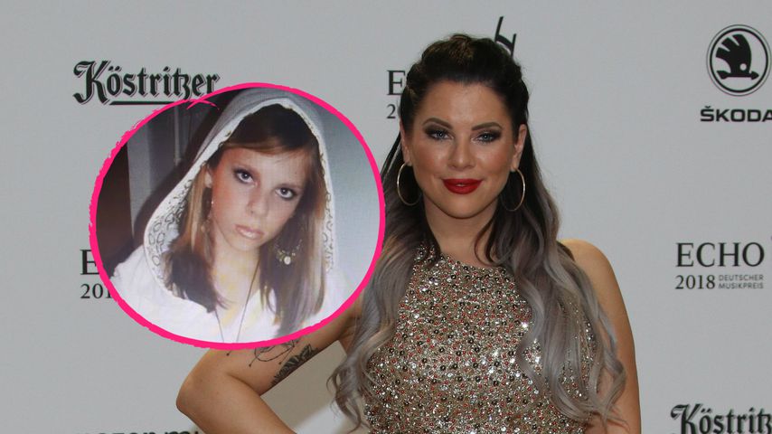 Aggro-Blick und Smokey Eyes: Jenny Frankhauser als Teenie!