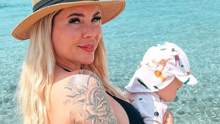 Jennifer Frankhauser mit Sohn Damian
