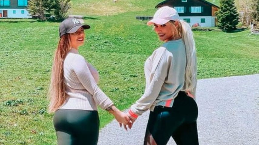 Jennifer Frankhauser und Daniela Katzenberger im Mai 2021