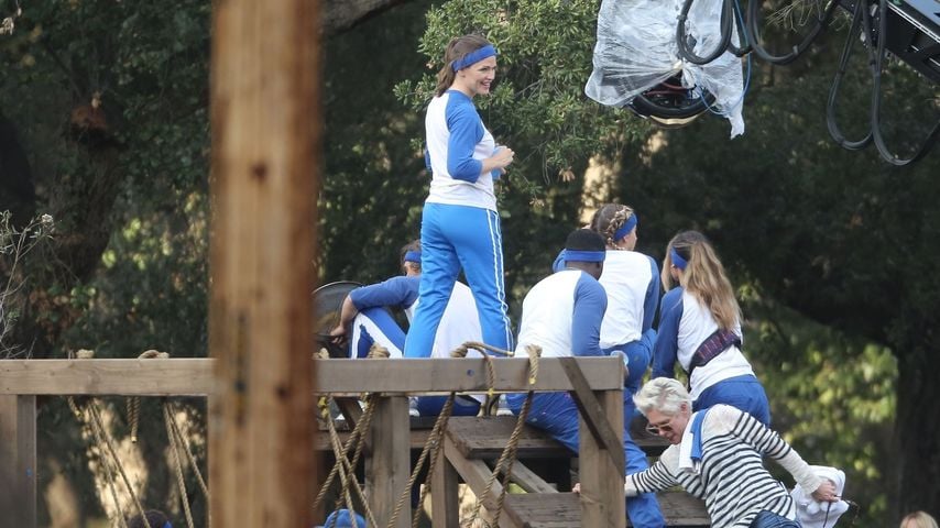 Jennifer Garner bei den Dreharbeiten zu "Yes Day"