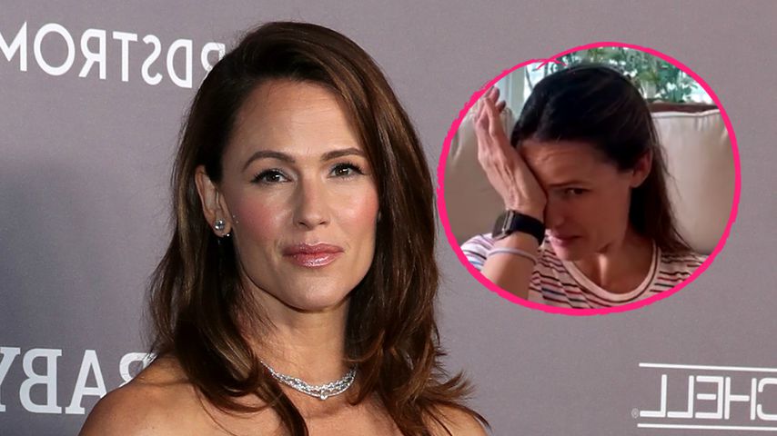 Wegen ihrer Kinder: Jennifer Garner weint im Livestream