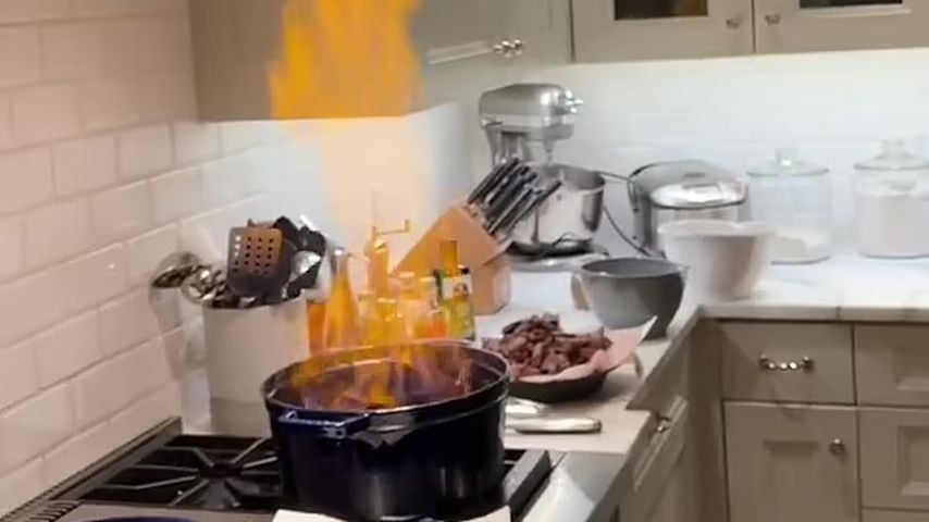 Jennifer Garners Küche im Dezember 2021