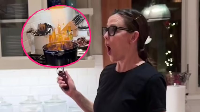 Beim Flambieren: Jennifer Garner setzt Küche fast in Brand