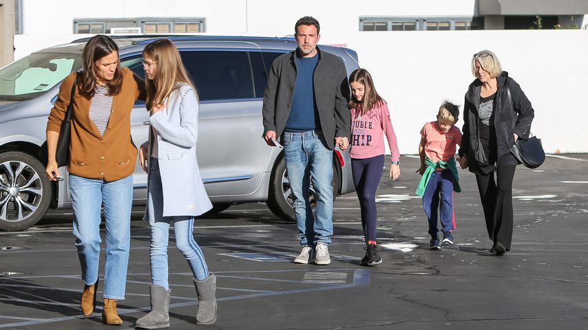 Jennifer Garner und Ben Affleck mit ihren Kindern
