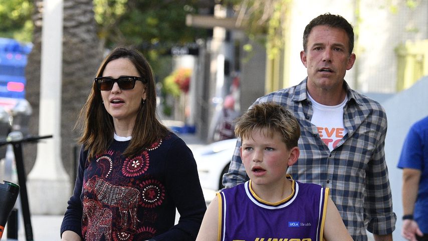 Jennifer Garner und Ben Affleck mit ihrem gemeinsamen Sohn Samuel
