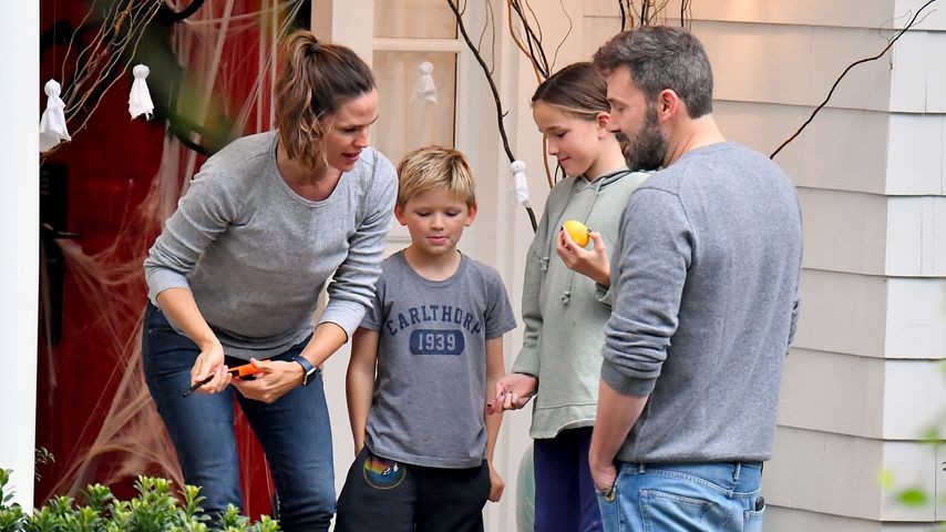 Jennifer Garner und Ben Affleck mit ihren Kids