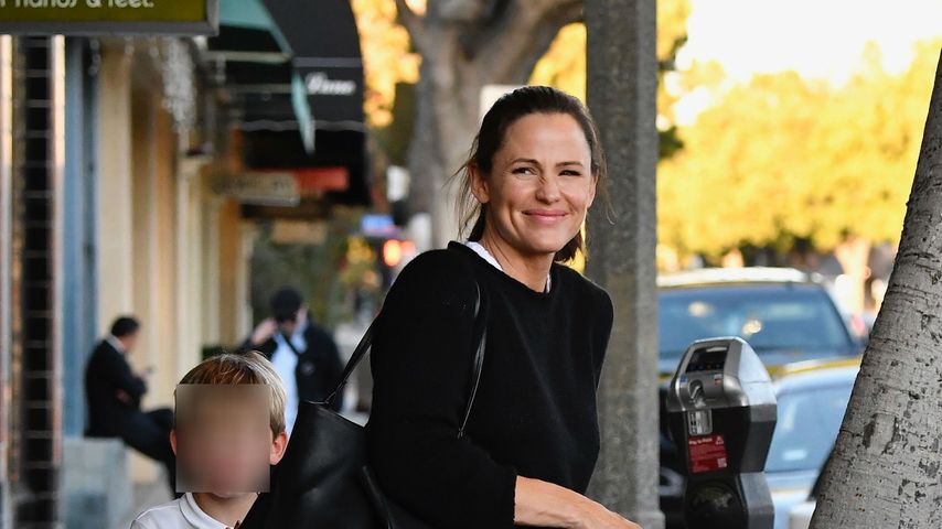 Jennifer Garner und ihr Sohn Samuel in Brentwood, Dezember 2019