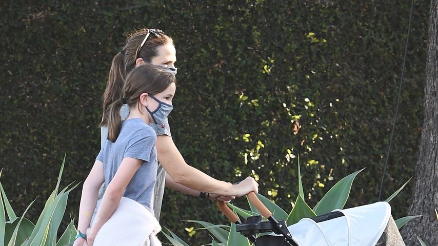 Jennifer Garner und ihre Tochter Seraphina Affleck im Mai 2020