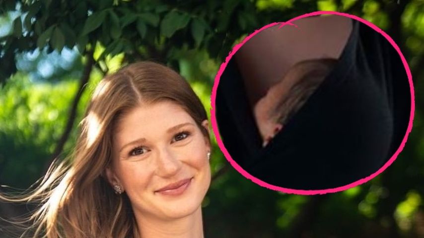Premiere: Neu-Mama Jennifer Gates zeigt den Kopf ihres Babys