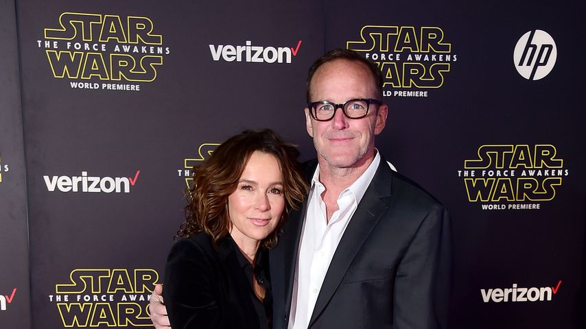 Jennifer Grey und Clark Gregg, 2015