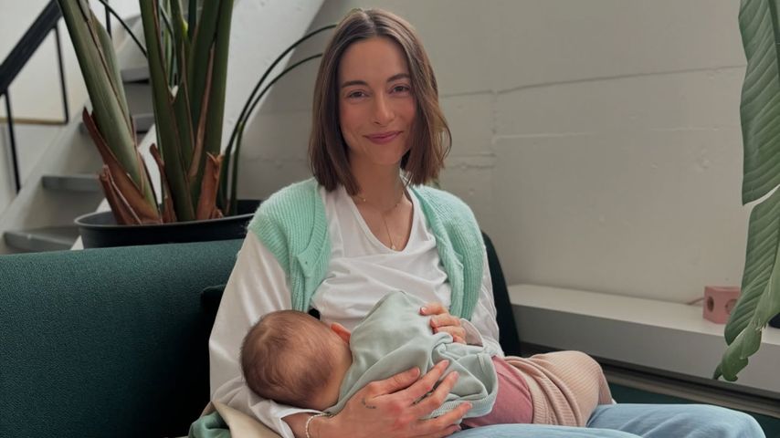 Jennifer Lange mit ihrem Sohn Anton