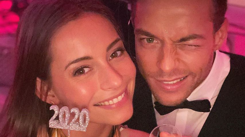 Jennifer Lange und Andrej Mangold, Silvester 2019