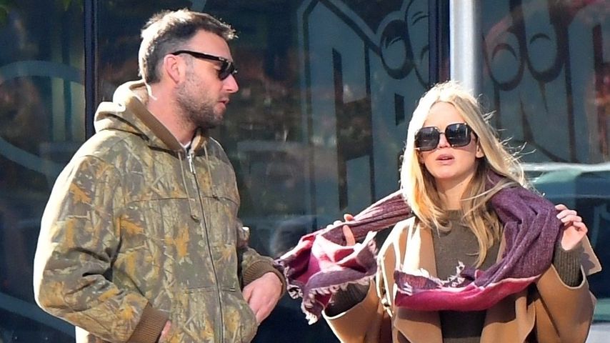 Jennifer Larence und Cooke Maroney, Dezember 2019