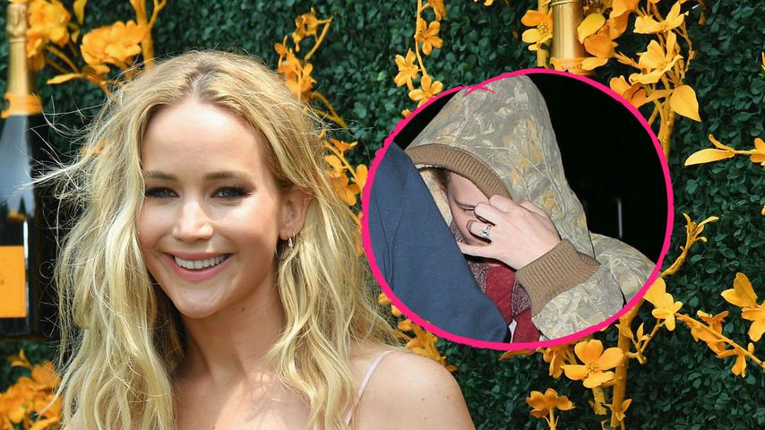 Nach der Hochzeit: Jennifer Lawrence zeigt ihre Ringe