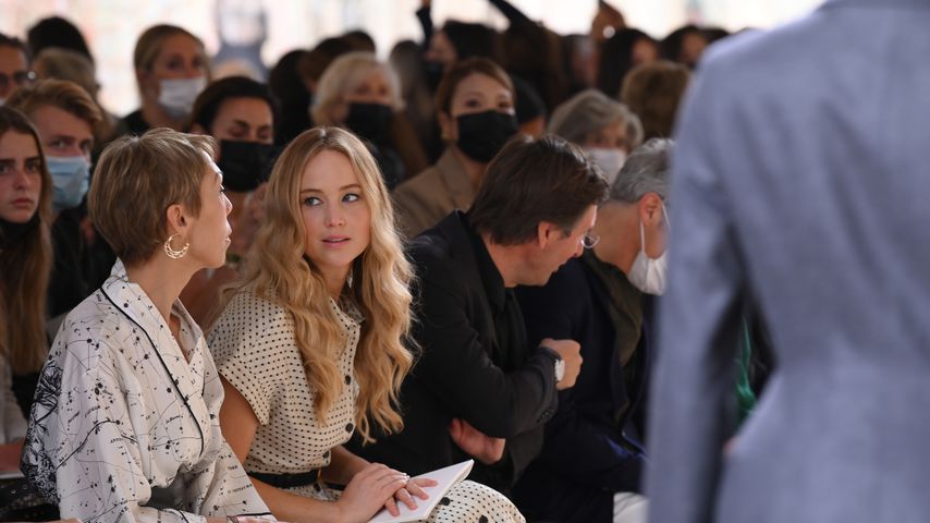 Jennifer Lawrence bei der Paris Fashion Week 2021