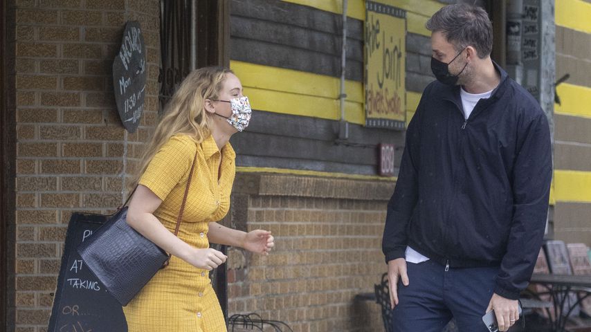 Jennifer Lawrence mit ihrem Ehemann Cooke Maroney