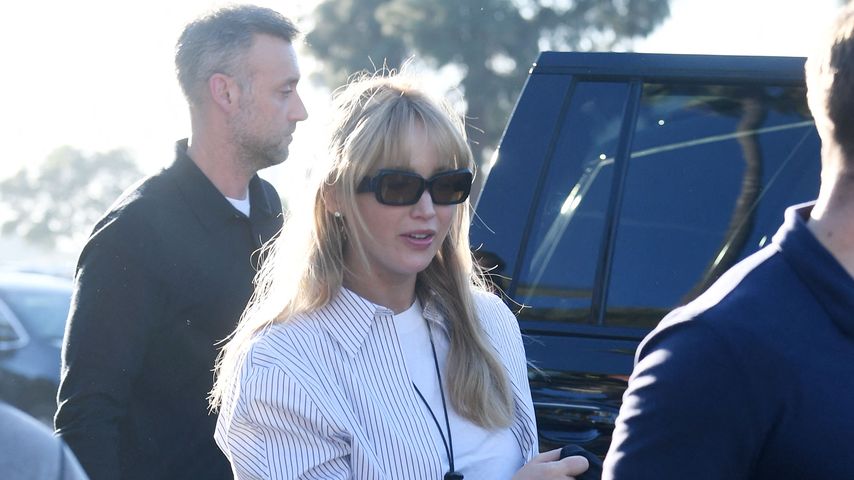 Jennifer Lawrence und ihr Mann Cooke Maroney in Los Angeles, Oktober 2024