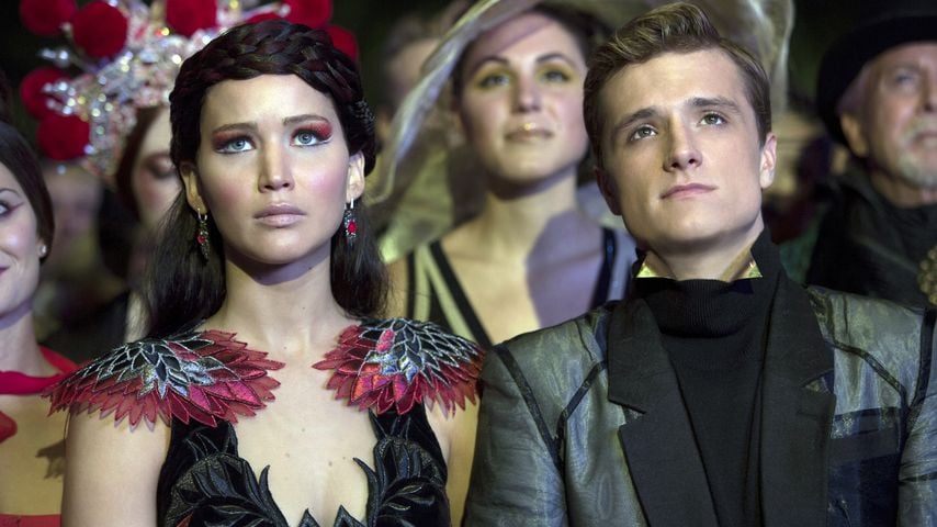 Jennifer Lawrence und Josh Hutcherson in "The Hunger Games: Catching Fire"