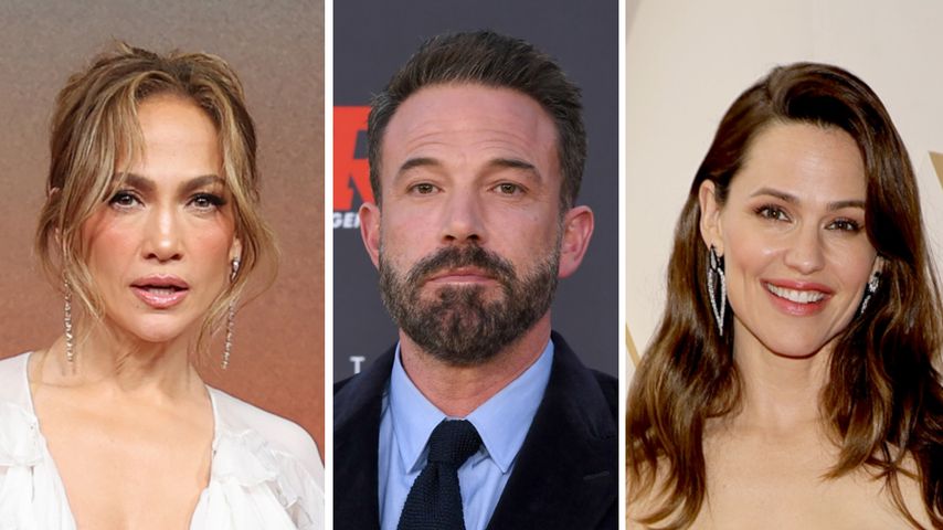 Jennifer Lopez, Ben Affleck und Jennifer Garner, Collage