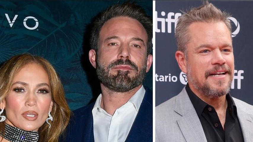 J.Lo wollte über Ben Affleck sprechen: Matt Damon blockte ab