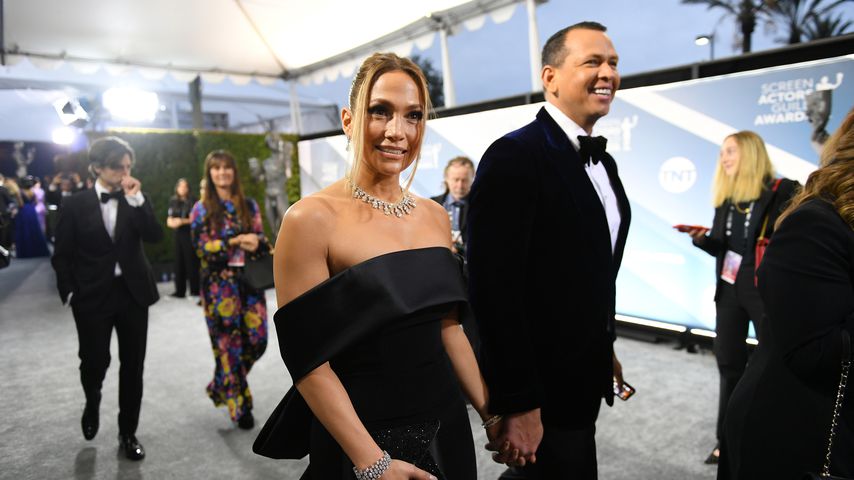 Jennifer Lopez und Alex Rodriguez, Januar 2020