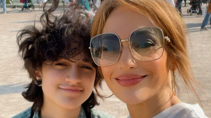 Jennifer Lopez mit ihrer Tochter