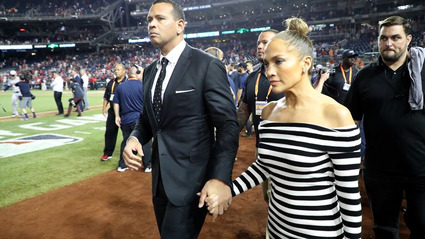Jennifer Lopez mit ihrem Ex-Verlobten Alex Rodriguez