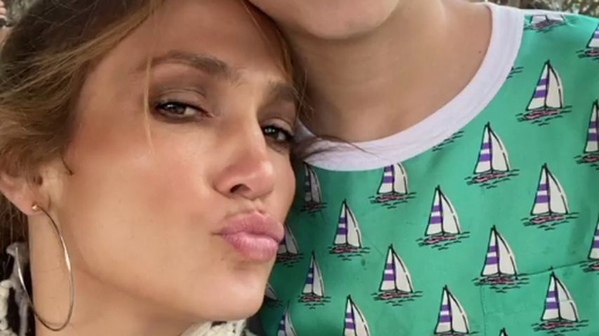 Jennifer Lopez mit ihrem Sohn Max