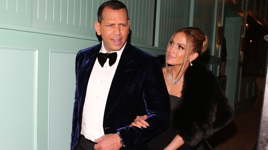 Alex Rodríguez und Jennifer Lopez in West Hollywood, Januar 2020