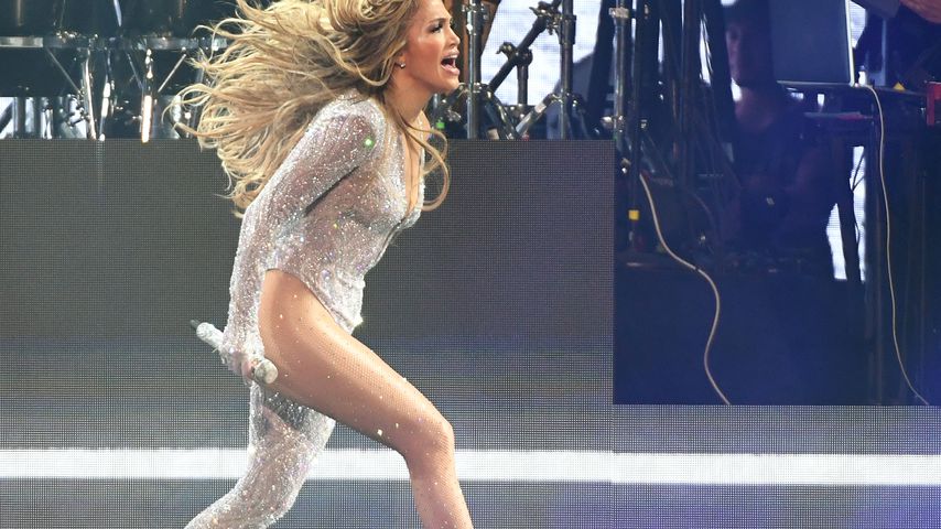 Jennifer Lopez bei einem Auftritt in Las Vegas