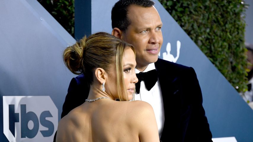 Jennifer Lopez und Alex Rodriguez im Januar 2020