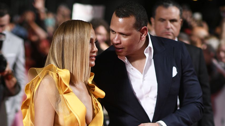 Jennifer Lopez und Alex Rodriguez bei der "Hustlers"-Premiere in Toronto im September 2019