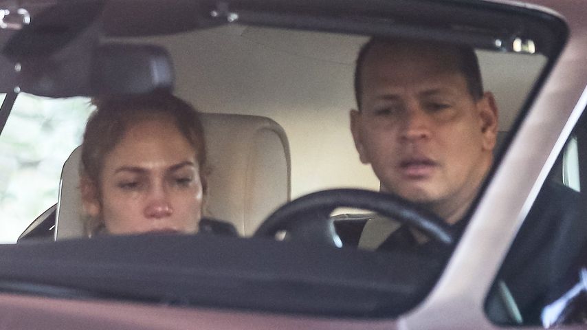 Streiten Jennifer Lopez und Alex hier wegen fremder Frau?
