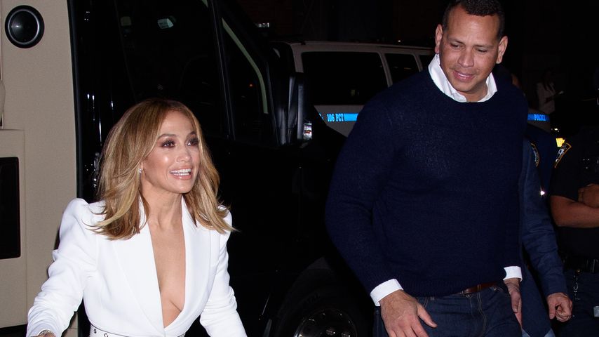 Jennifer Lopez und Alex Rodriguez in New York, September 2019