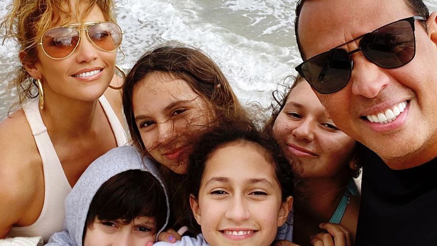 Wegen Trennungsnews: J.Lo & A-Rods Kinder am Boden zerstört